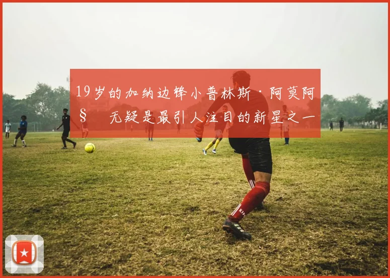 19岁的加纳边锋小普林斯·阿莫阿科无疑是最引人注目的新星之一